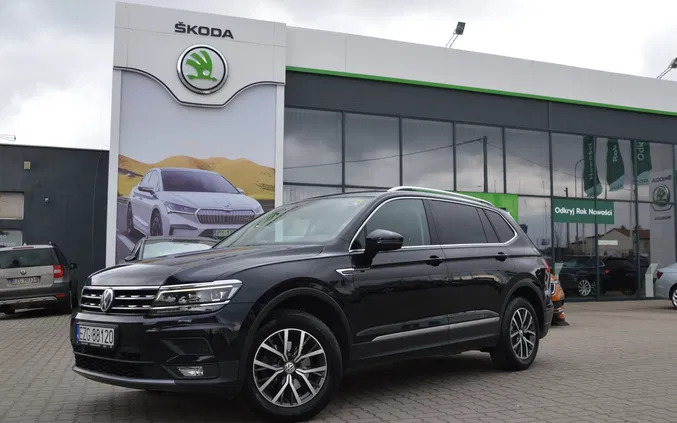 volkswagen tiguan allspace zgorzelec Volkswagen Tiguan Allspace cena 95000 przebieg: 168000, rok produkcji 2019 z Zgorzelec